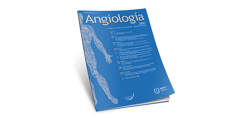 Revista Angiología - Número 6 - Arán Medical Press