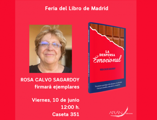 Rosa Calvo, autora de ‘La despensa emocional’, firmará ejemplares en la Feria del Libro
