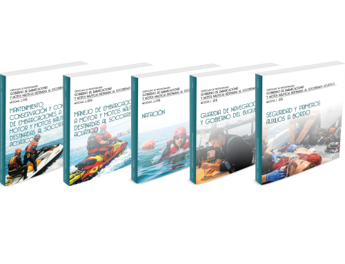 ¿Quieres ser patrón de rescate? Estos son los manuales que necesitas para profesionalizarte